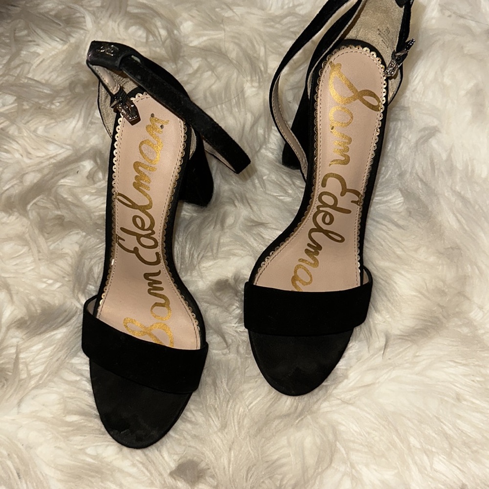 Sam Edelman Black Heels